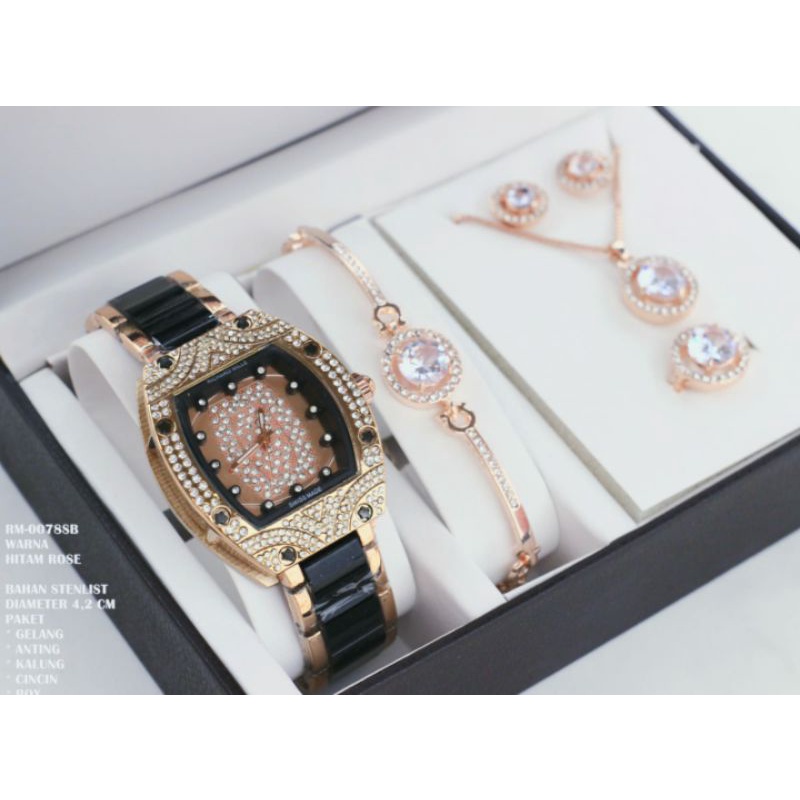 jam tangan wanita RM premium set