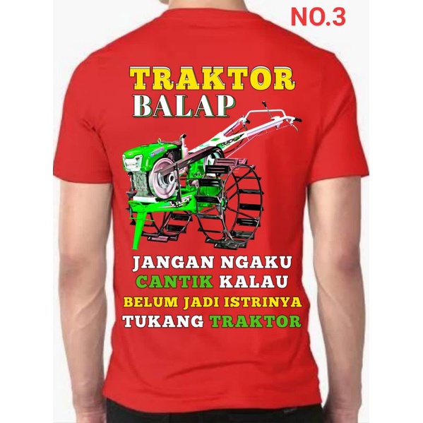 KAOS TRAKTOR BALAP TERMURAH & KEREN