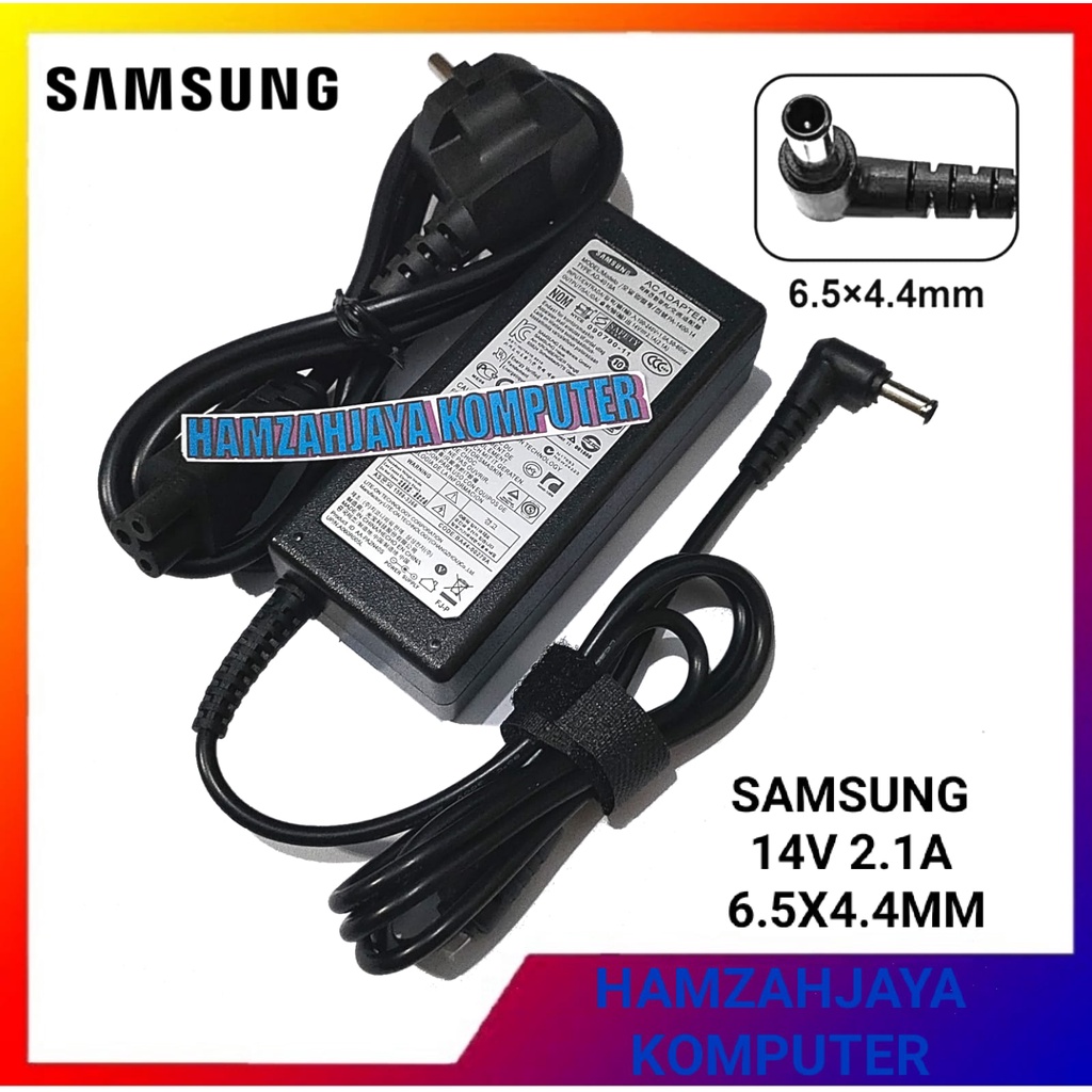 Charger ADAPTER Monitor LCD SAMSUNG /LG 14V 2.1A DC 6.5X4.4MM 30W