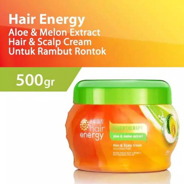 ( 500GR ) MAKARIZO HAIR ENERGY HAIR &amp; SCALP CREAM 500 GR CREAMBATH / MAKARIZO HAIR SCALP 500 GR