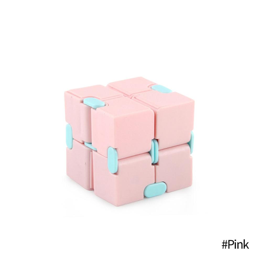 Timekey Mainan Fidget Cube Infinity Mini Untuk Penghilang Stress Anakdewasa G1K5