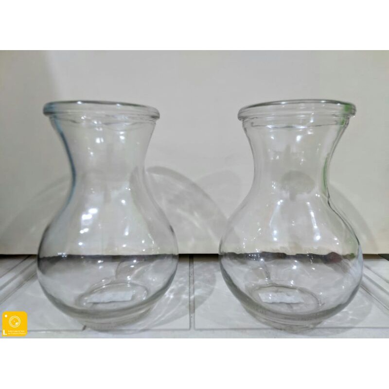 vas kaca/tempat ikan cupang