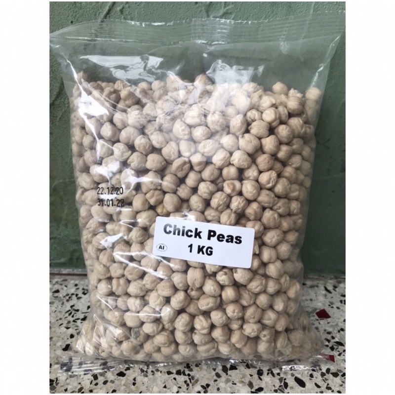 

Chick Peas Mentah Kering | chickpeas | Kacang Arab 1kg 1 kg
