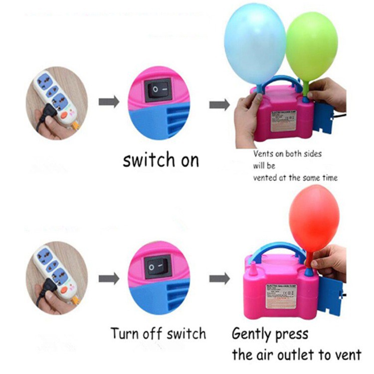 Pompa Balon Elektrik Listrik Electric Balloon Pump [READY STOCK]