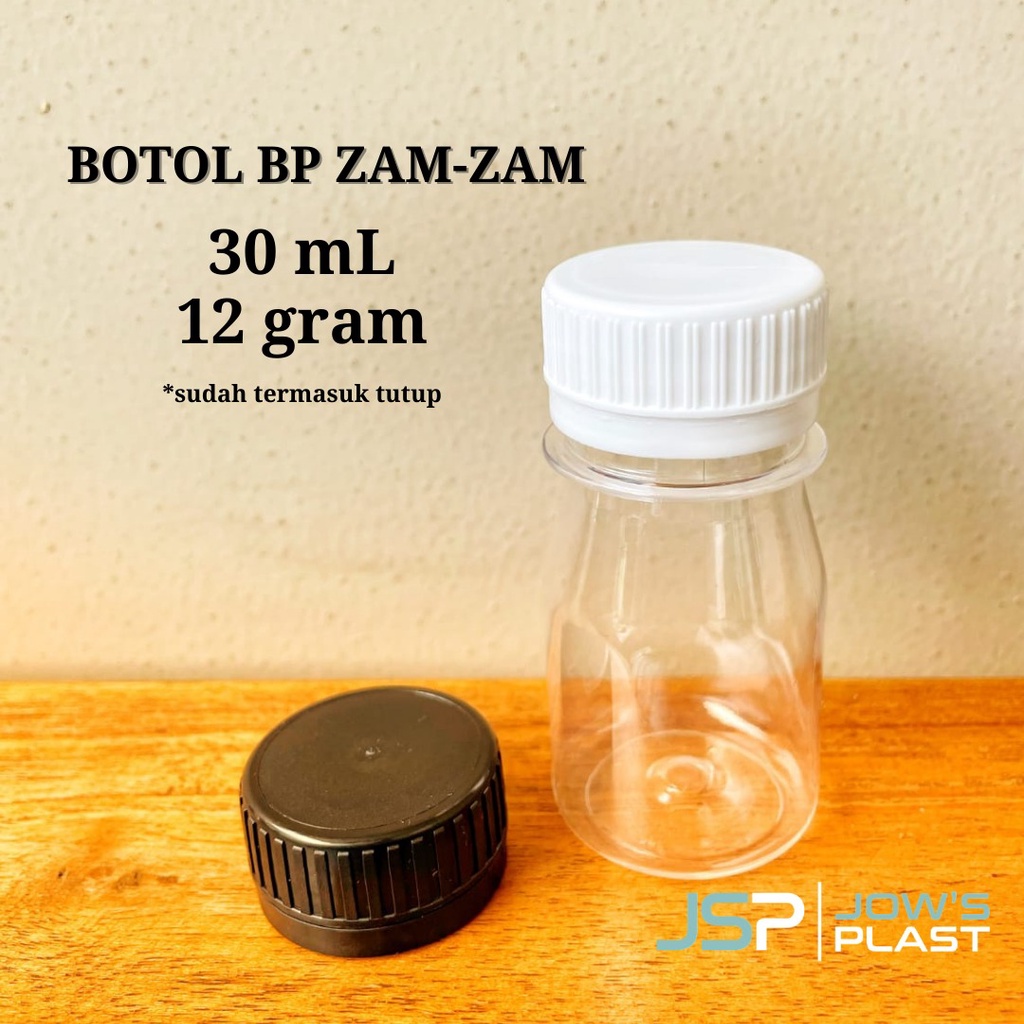 Botol BP / Zam zam 30 - 50 mL
