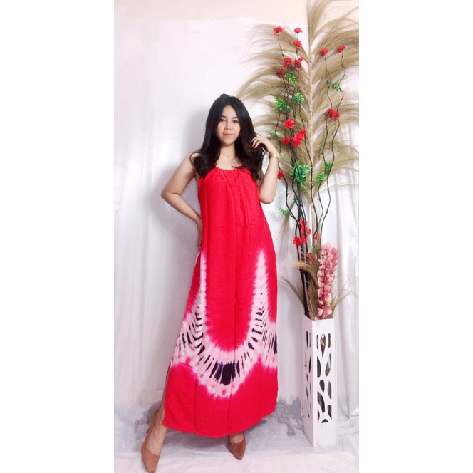 Daster Dress Lobek Panjang Bali-LB - GUNUNG MERAH