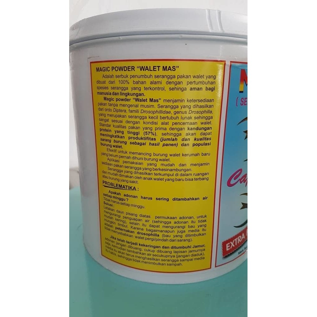 Pakan Makanan Burung Walet Magic Powder Shopee Indonesia