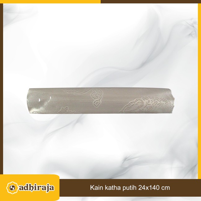 

White Katha 24x140 cm