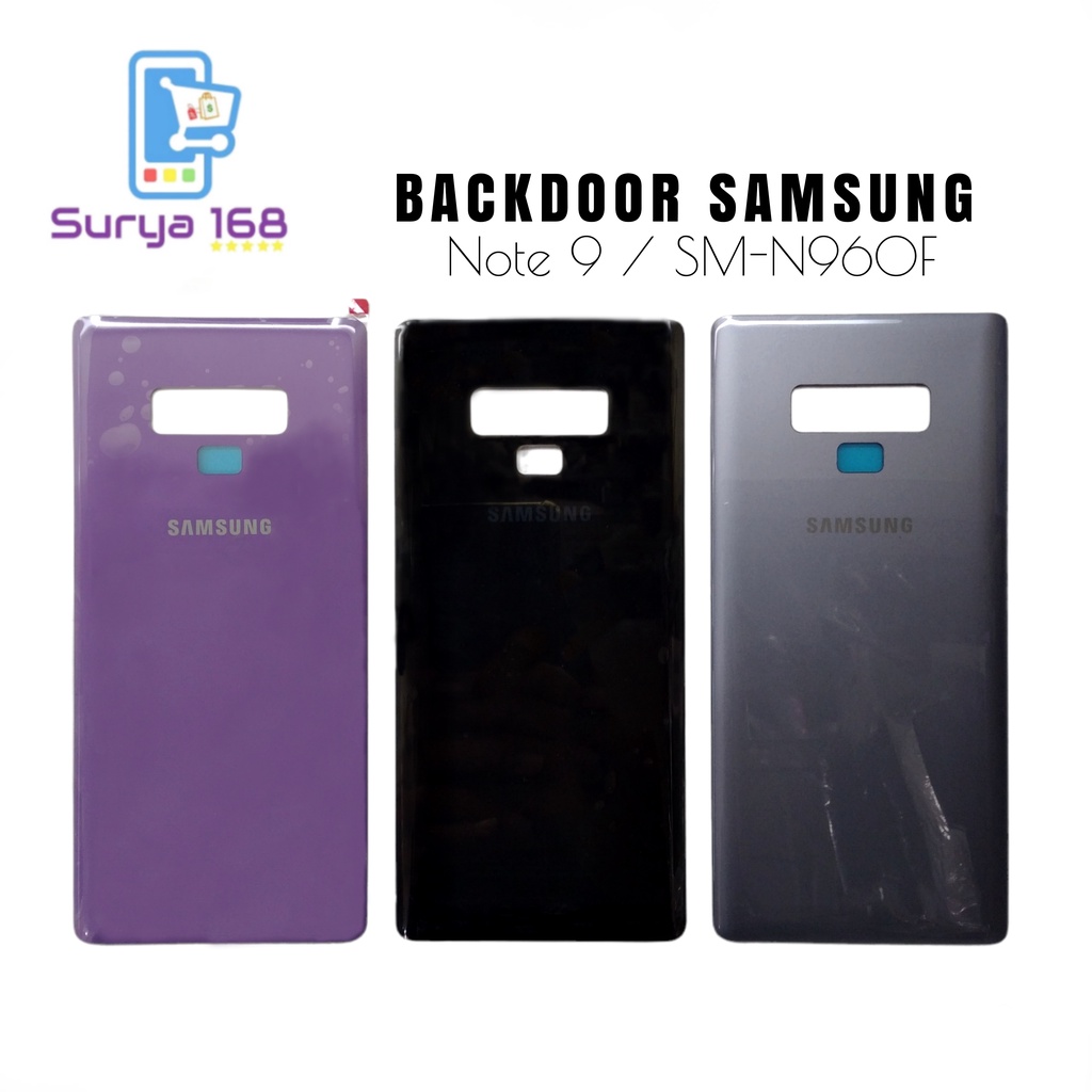 BACKDOOR BACK CASING KACA BELAKANG TUTUP BATERAI SAMSUNG GALAXY NOTE 9 SM - N960F