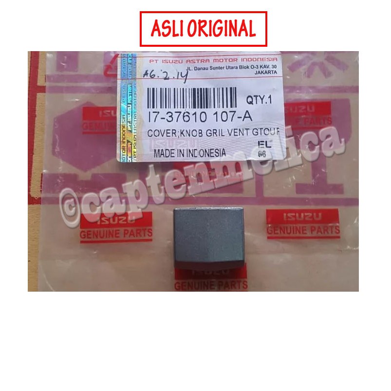 ORI Knop Knob Tombol Grill Kisi Ac gril DEPAN Isuzu Panther Lubang Lobang Blower dashboard kabin dal