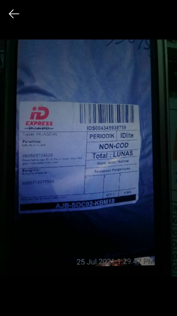 Stelan Sibori Cap Purbokusumo#2 Ld Jumbo