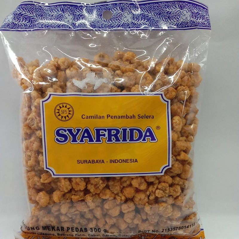 

SYAFRIDA JAGUNG MEKAR PEDAS 300gr