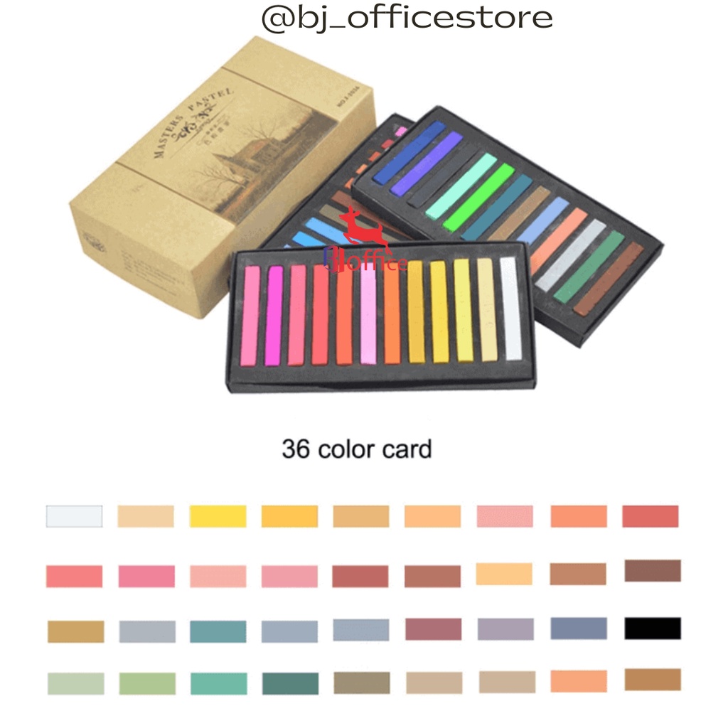 

Maries Master Soft Pastel 36 Warna / Crayon Warna Dry Oil