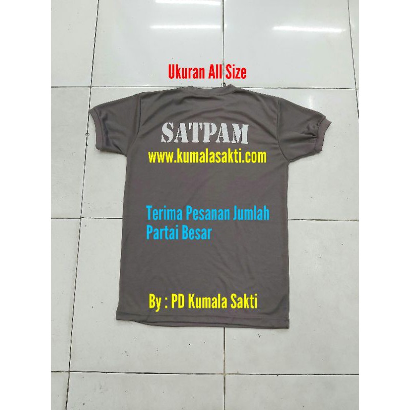 Kaos Satpam Coklat Security|Topi Satpam Security|Kaos Satpam Security|Rompi Satpam Security|Sabuk