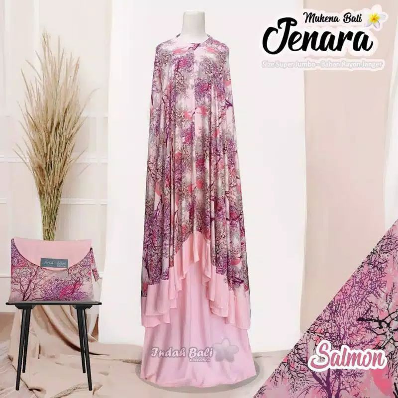 Ready MEDAN II Mukena Dewasa Bali Seruni Super Jumbo