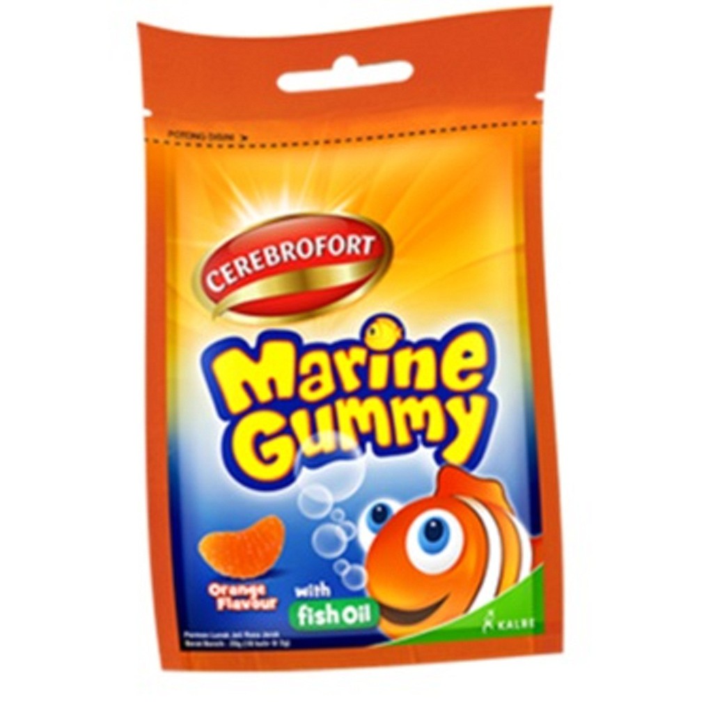 Cerebrofort Marine Gummy Sachet 1 Box 10 Sachet