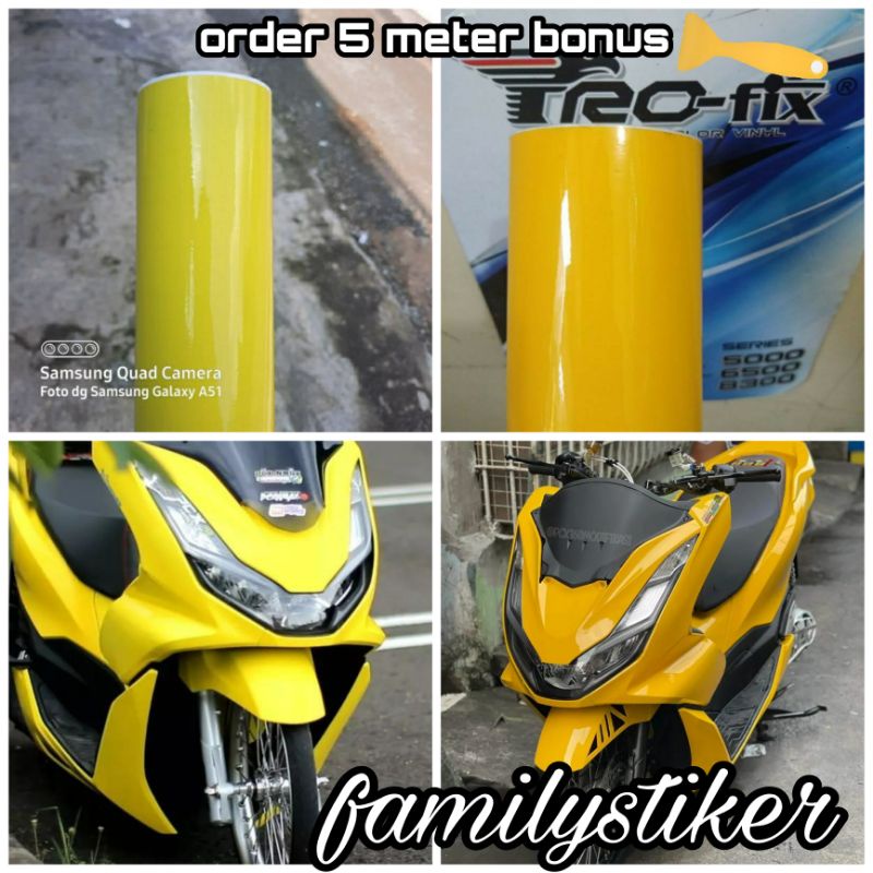 SKOTLET MOTOR KUNING LEMON DOFF/GLOSY SETIKER MOTOR KUNING TUA DOFF/GLOSY SCOTLITE MOTOR WARNA KUNIN