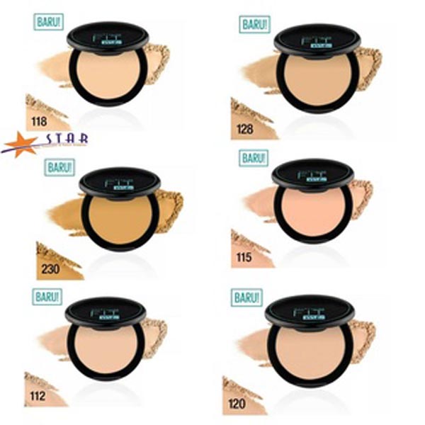 [ORI 100%] [BPOM] Maybelline Fit Me 12-Hour Oil Control Powder Make Up Bedak Padat ( Bedak Padat Untuk Bebas Minyak Hingga 12 Jam