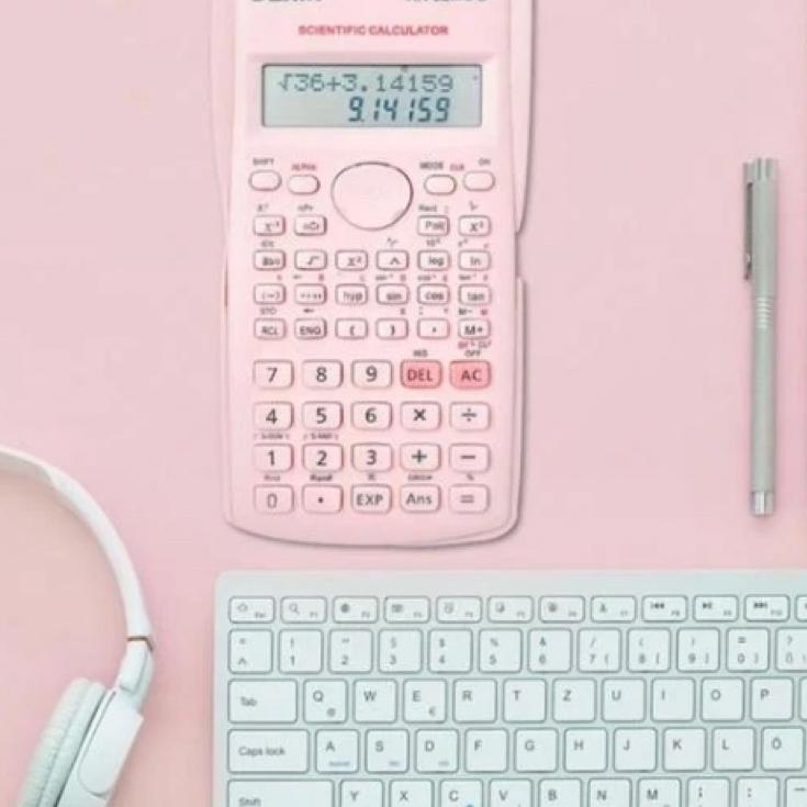

Terbaru.. TOPER Kalkulator Scientific Calculator Sin Cos Tan Function Aesthetic Estetik
