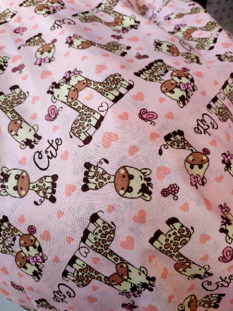 Jual Kain katun seprey .lebar 2.40cmt.bahan katun polimikro.katun motip