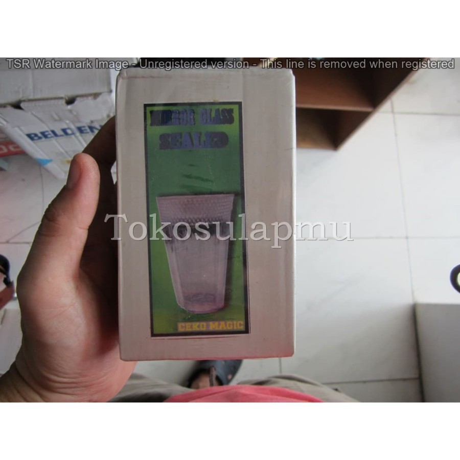 Mirror Glass Sulap Magic