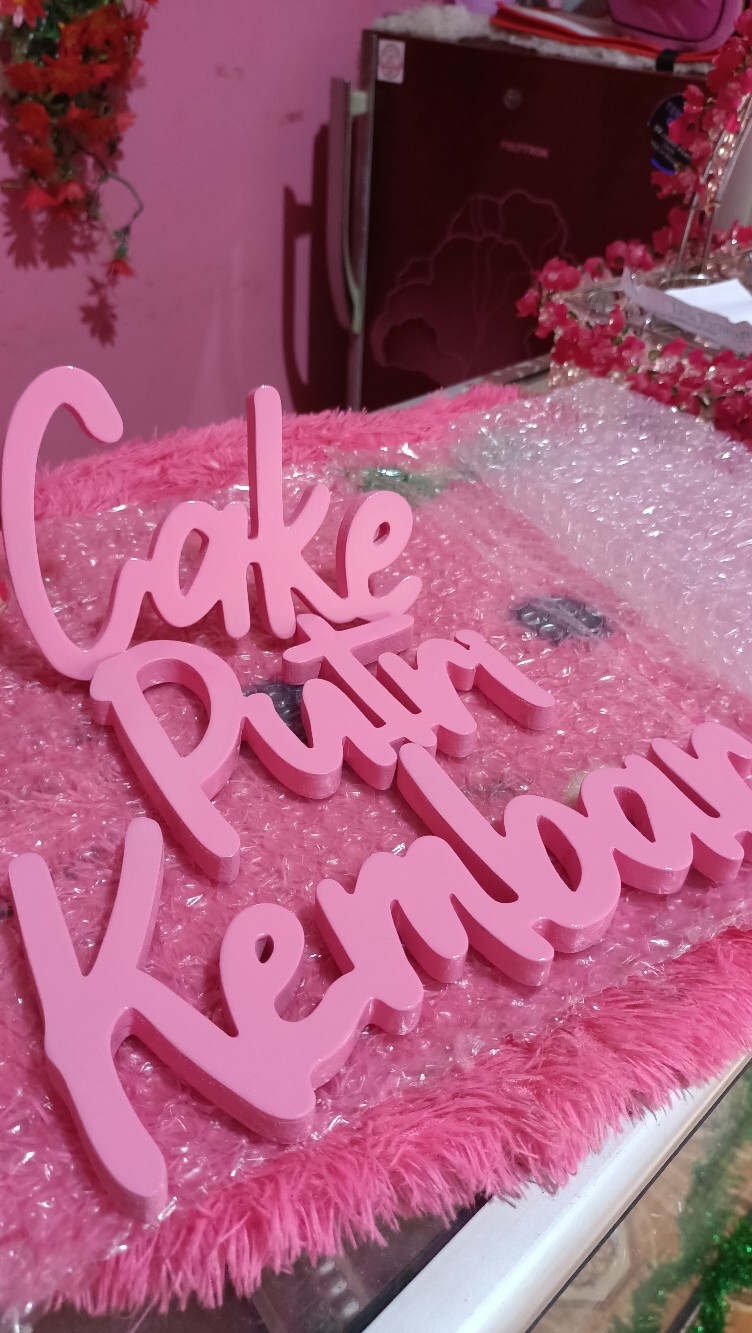 Nama Kayu Custom / Nama Kayu Dekorasi Dinding / Nama Kayu Custom Mahar / Huruf Hijaiyah