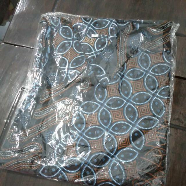 Bswart Batik Hrb026 Kenongo Hem Pendek Padi Pekalongan M L Xl Batik Pria Murah Modern Grosir