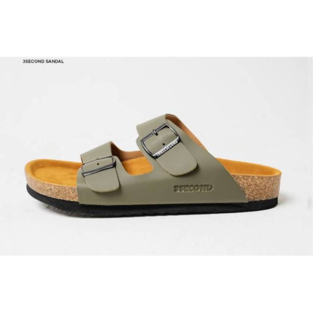 Sandal slipon 3second pria