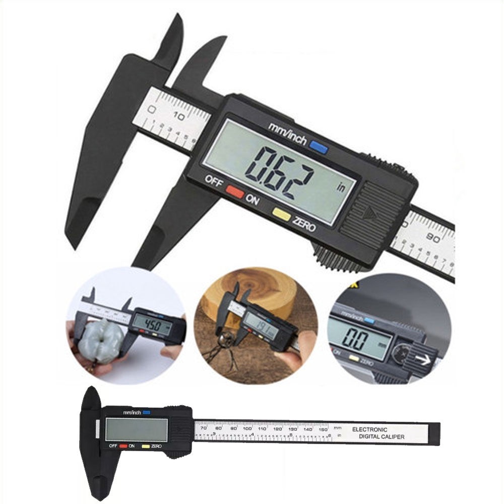 Jangka Sorong Digital Caliper Penggaris Digital Alat Ukur mm inch - Jangka Sorong Digital Sigmat digital Stainless / Vernier Caliper / Sketmat Gigital