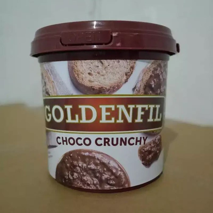 

SELAI- GOLDENFIL CHOCO CRUNCHY 1 KG - SELAI ROTI OLES COKELAT CRUNCHY -SELAI.