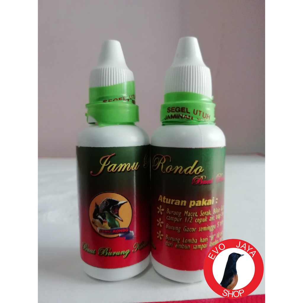 Jamu Rondo Vitamin Dan Obat Penambah Suara Burung Kicau Shopee