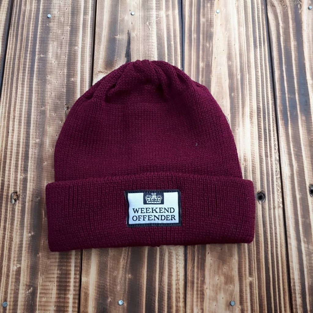 Topi Kupluk Distro Weekend Offender Original Real Pict