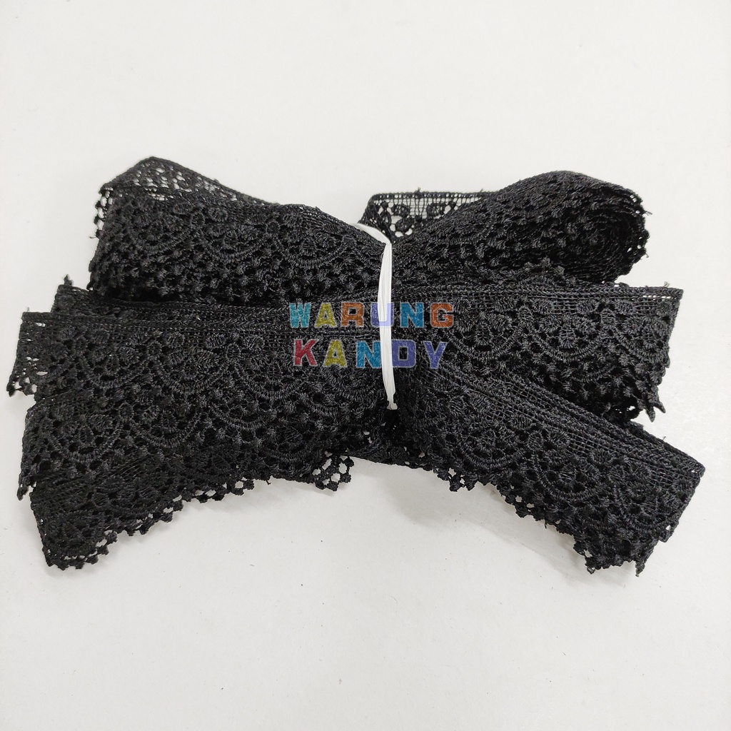 Renda Giper 1276 / 1040 3cm Hitam