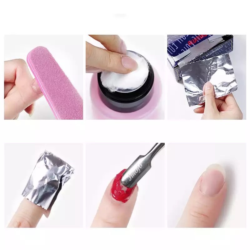 ALUMINIUM FOIL CHOCTAEK UNTUK REMOVER NAIL ART