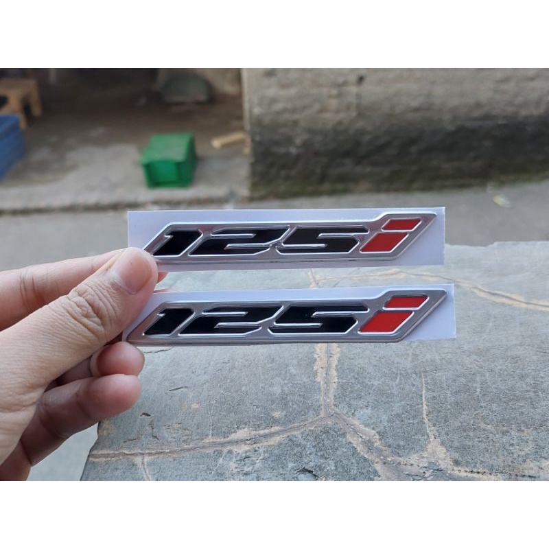 emblem 150i 125i 3d non ori sepasang