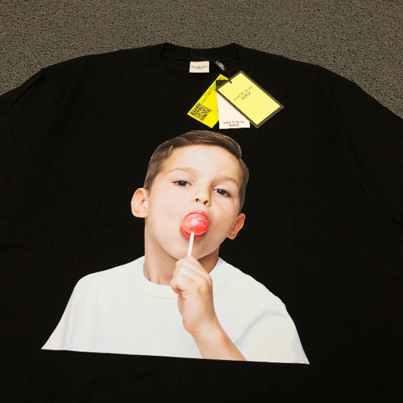 KAOS TSHIRT BABY FACE CANDY TEE BLACK