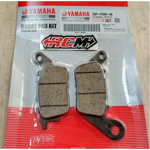 KAMPAS CAKRAM DEPAN BRAKEPAD BRAKE PAD NMAX  MX KING EXITER EXICER ORI ORIGINAL YAMAHA 2DP-F5805-00