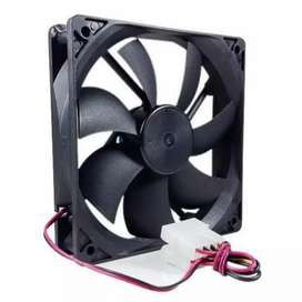 Fan Casing 8cm Hitam - PC Cooler Fan 8Cm Hitam