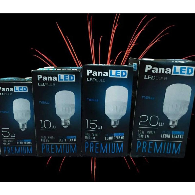 Lampu LED E27 Bohlam Panaled Premium (5W, 10W, 15W, dan 20W) / Lampu LED E27 Bohlam Gozila (5W, 10W, 15W, dan 20W)