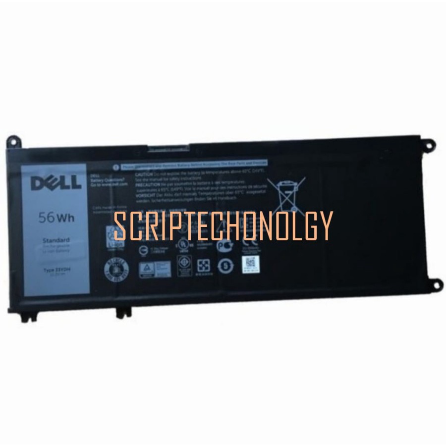 Original baterai SC dell 3380 inspiron 7778 7779 7778 7779 PVHT1 Original