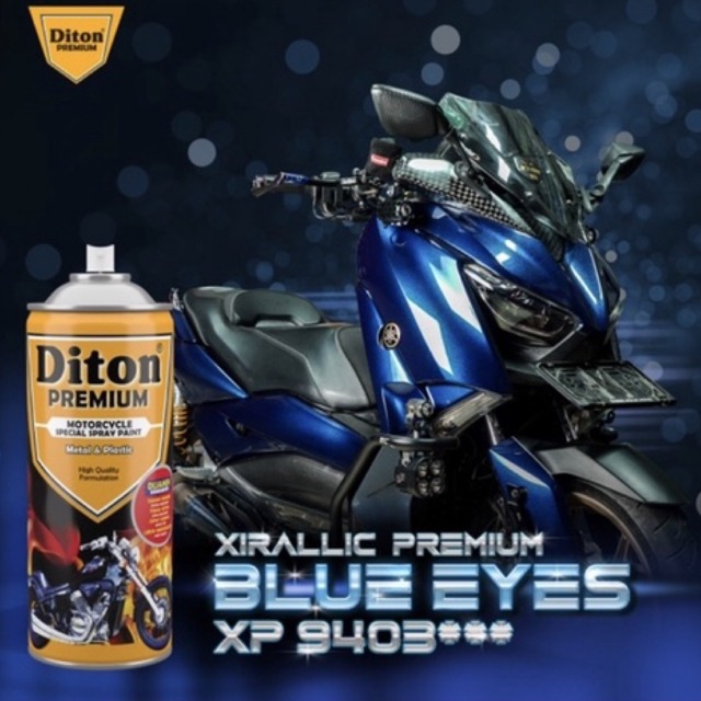 Cat Semprot Diton Premium 400cc Xirallic Series - XP 9403 Blue Eyes