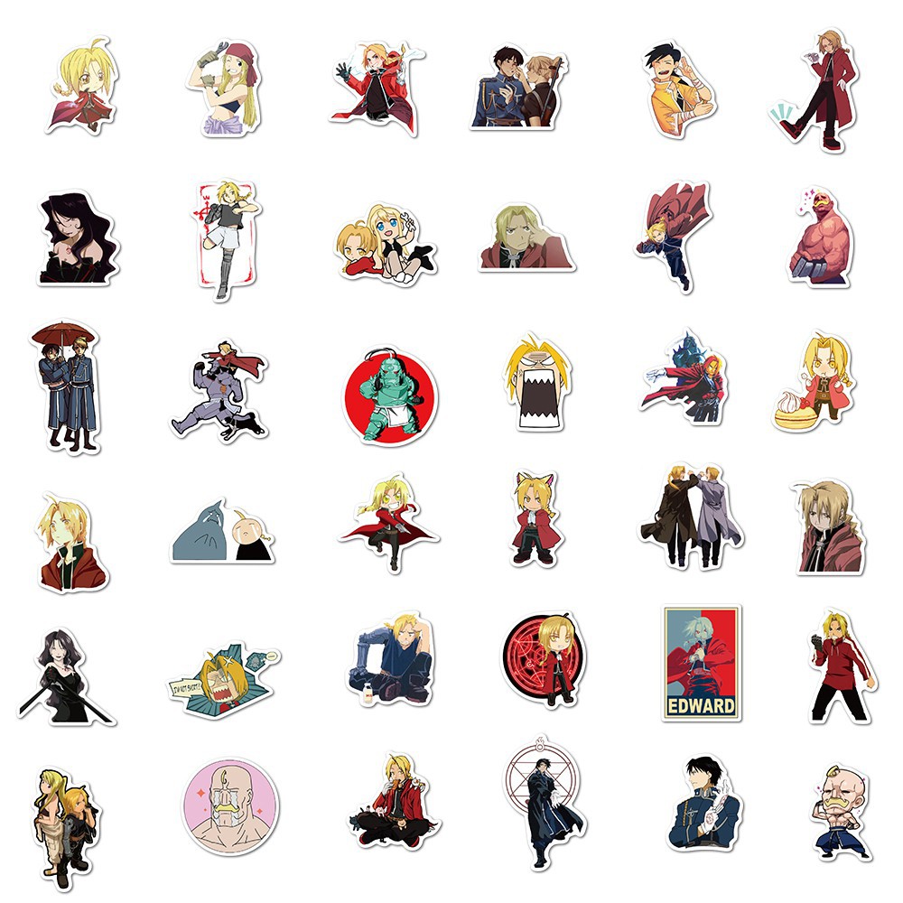 FA001 – Sticker / Stiker Anime Fullmetal Alchemist