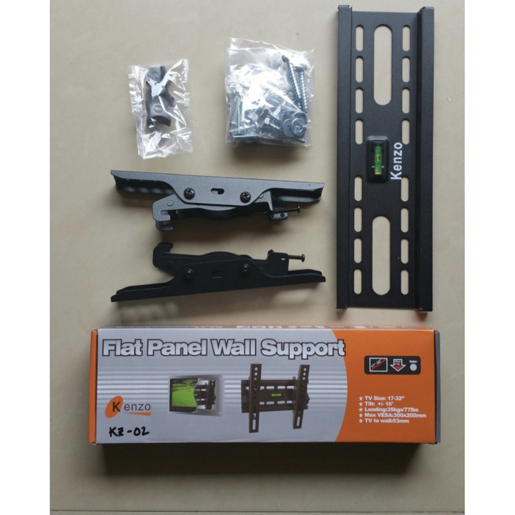Bracket TV LED LCD KENZO KZ-02 KZ02 17'' - 42" Braket