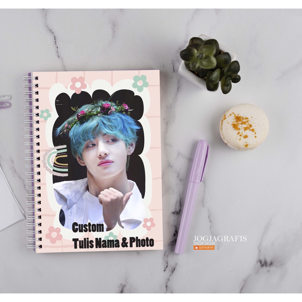 

Buku Notebook Custom Frame Photo A5 Custom Desain / BUKU TULIS CUSTOM / bloknot Spiral / Notebook Spiral A5