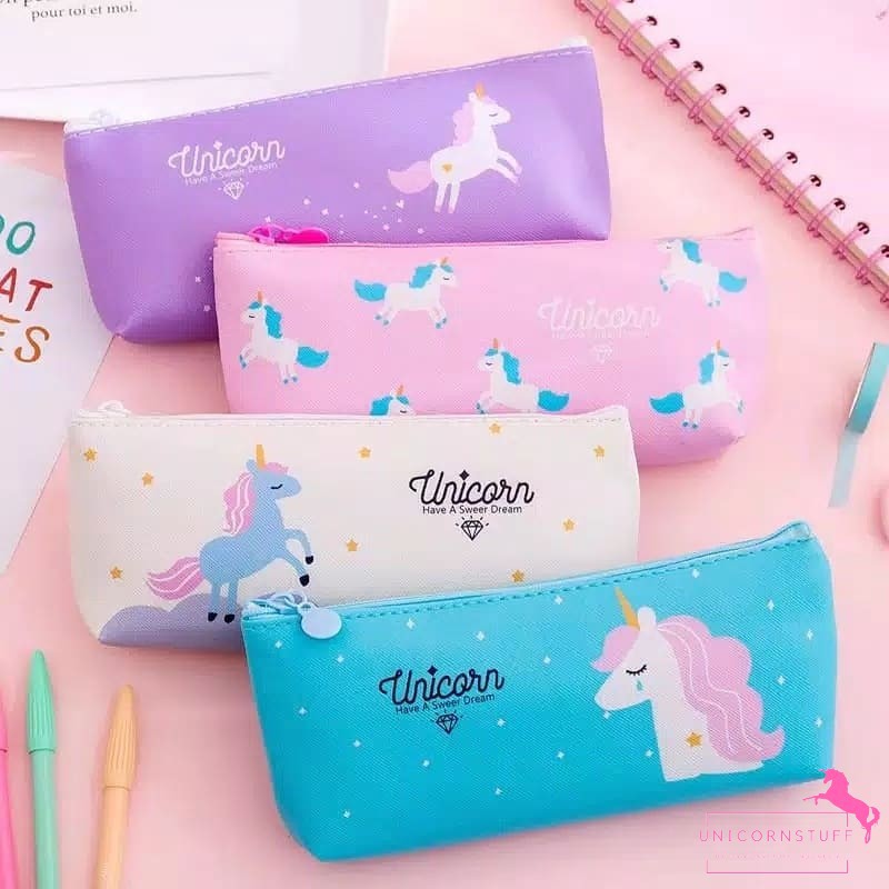 Tempat Pensil Unicorn Tepak Pensil Unicorn Premium Tempat Pensil Alat Tulis Sekolah Anak Perempuan Cewek Kado Ulang Tahun Birthday