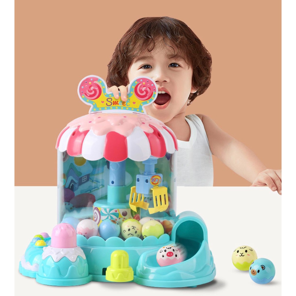 Mainan Anak Doll Catcher 1140 Mesin Capit Bola Jepit Boneka