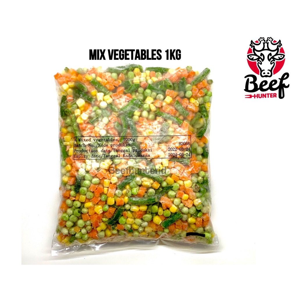 MIX VEGETABLES - 1 KG