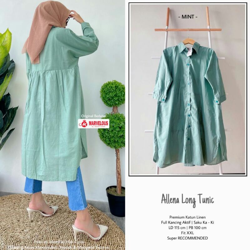 ALLENA Long Tunik