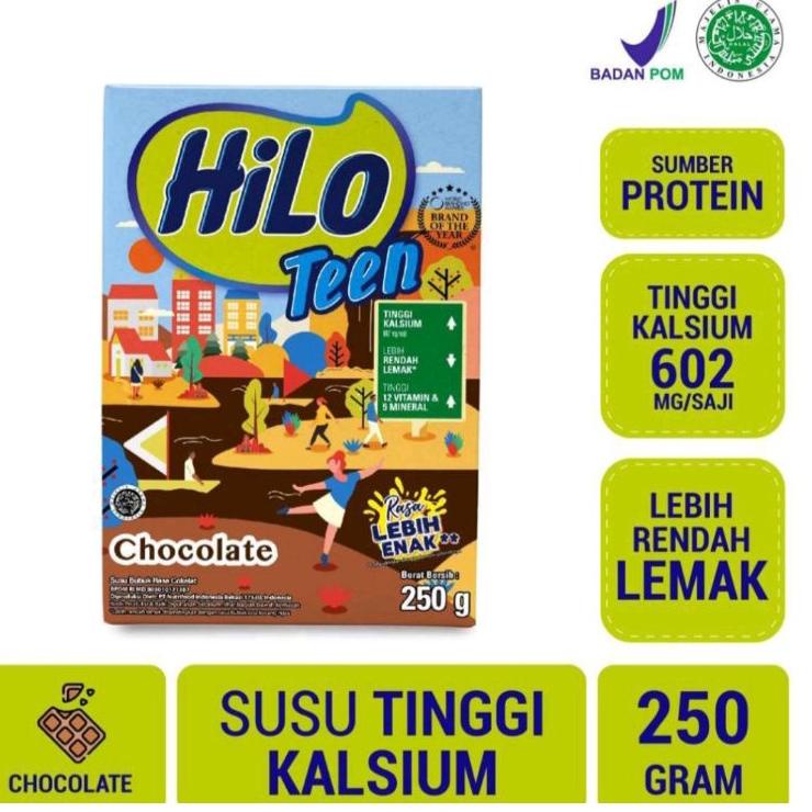 

さ hilo teen coklat 250gr .,.,