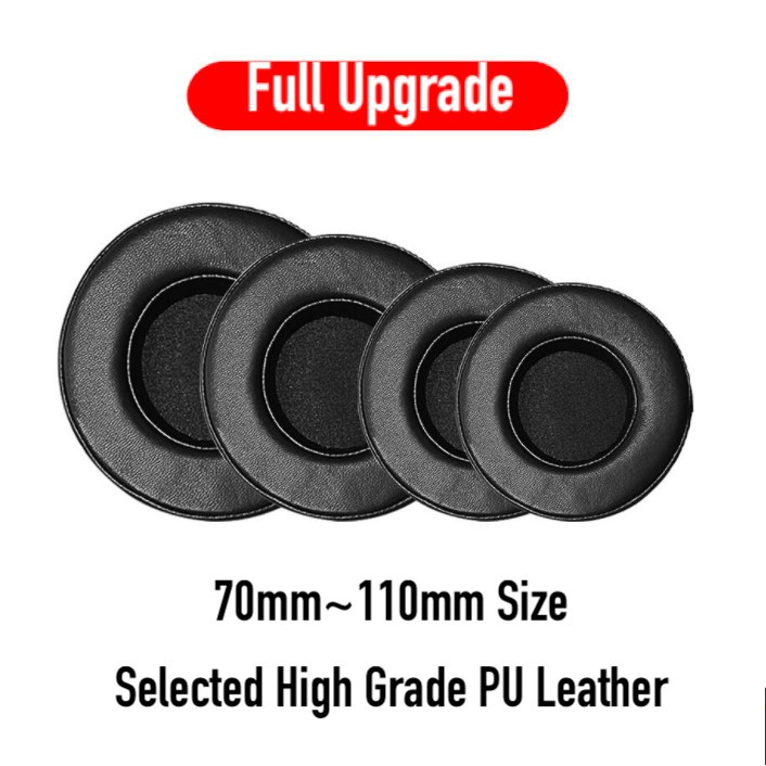 Full Upgrade Premium Headphone FoamPad Cushion Ear Pad Tambah Tebal